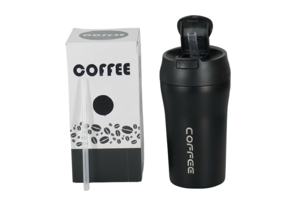 Vaso térmico para Café y bombilla 500ml