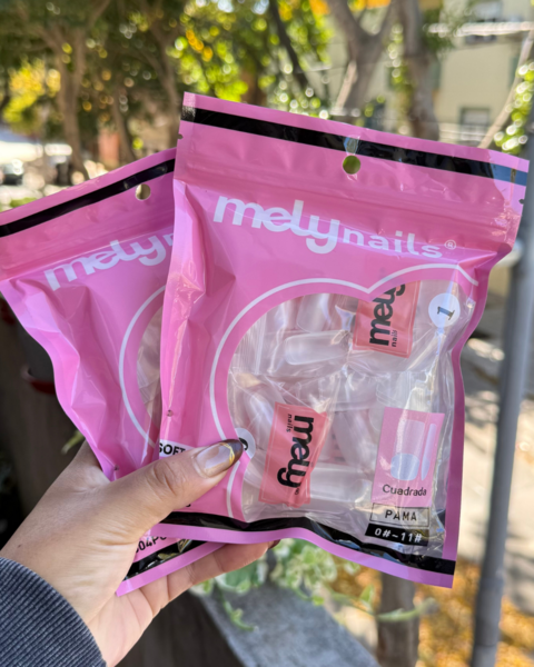 TIPS CUADRADO MELY 504pcs