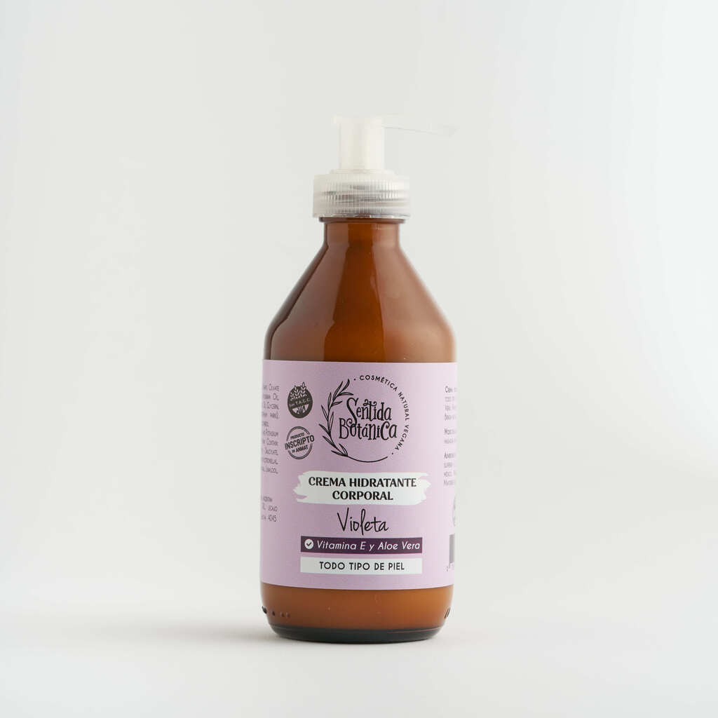 CREMA CORPORAL T. TIPO DE PIEL VIOLETA X 250 ML SENTIDA BOTANICA