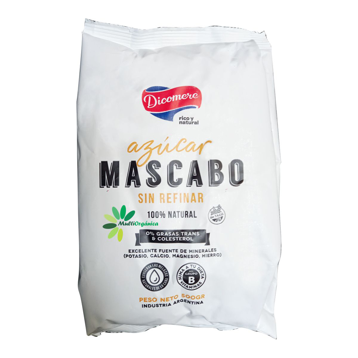 AZUCAR MASCABO S/TACC x 500g DICOMERE