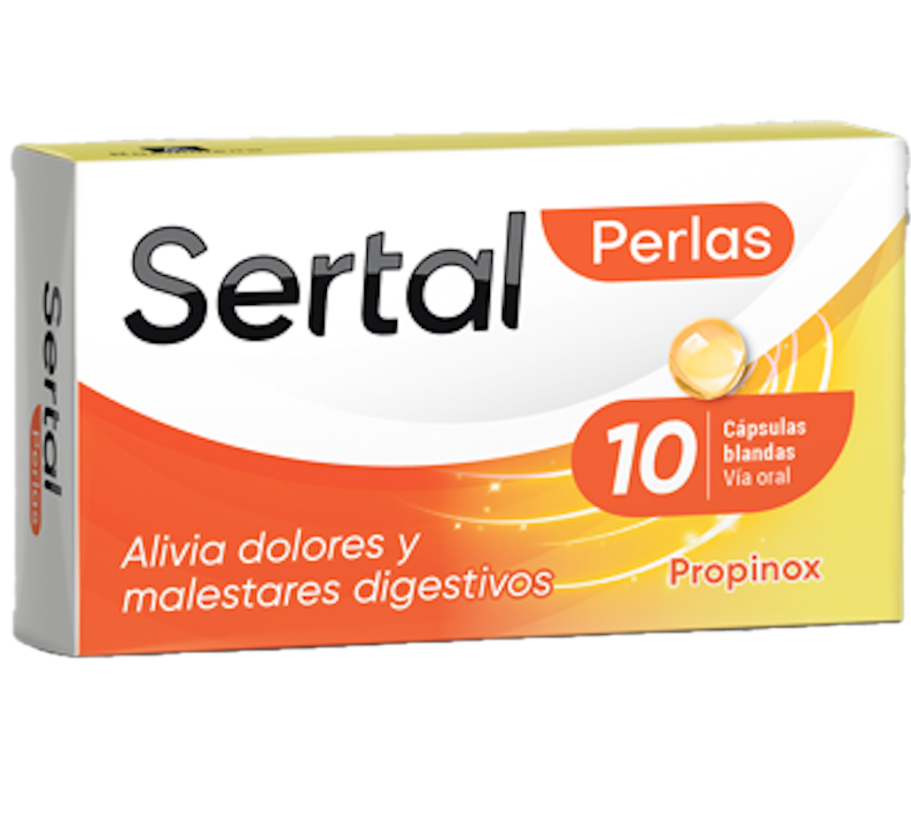 Antiespasmodico 1u perlas Sertal (10)