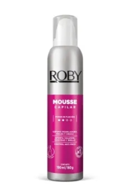 mousse capilar roby 190ml