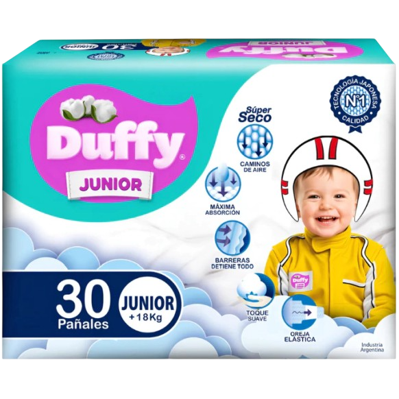 Pañal baby junior 30u Duffy (6)