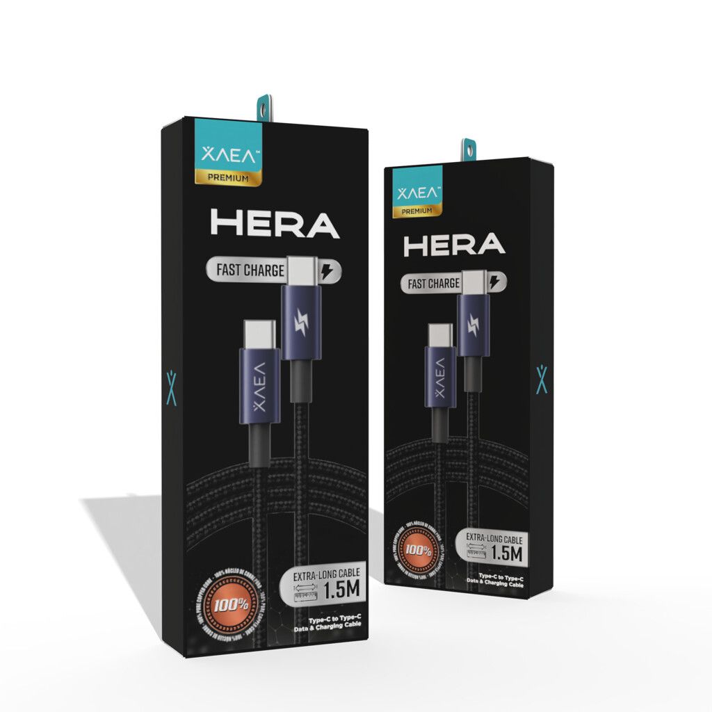 cable tipo c a tipo c xaea hera 1.5m