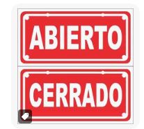 ALTO IMPACTO ABIERTO / CERRADO AZUL / ROJA