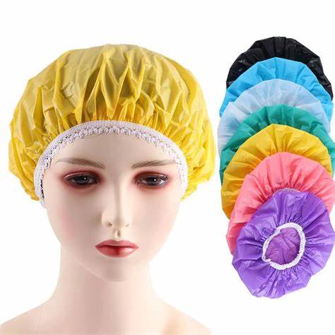 gorro ducha amarillo