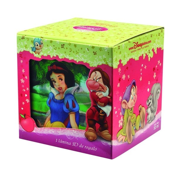 Disney Perfume Infantil Blancanieves Con Lamina 3D