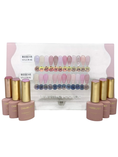 BASE RUBBER CHARM DORADA