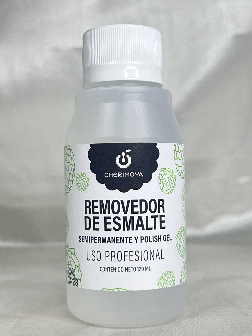 REMOVEDOR DE ESMALTE CHERIMOYA 120ML