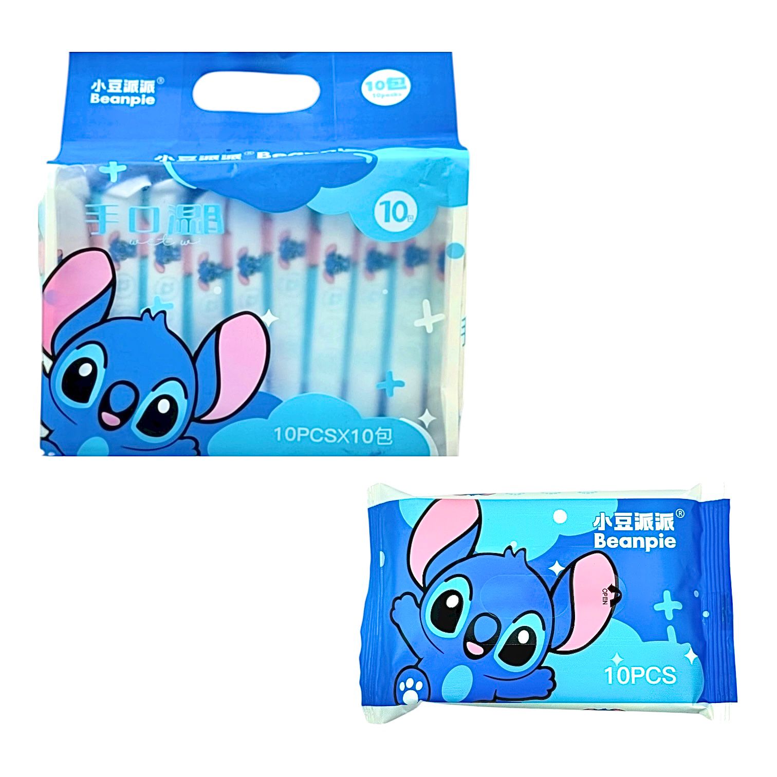 TOALLITAS DESMAQUILLANTE STICH