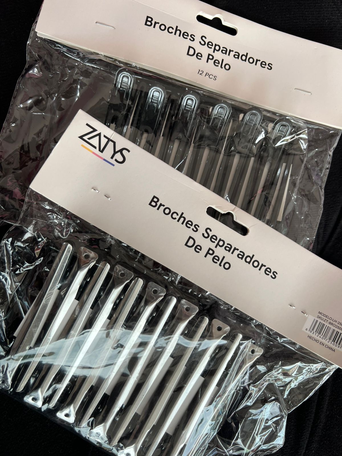 BROCHE SEPARADOR DE PELO