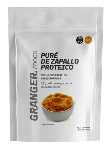 PURE DE ZAPALLO PROTEICO GRANGER