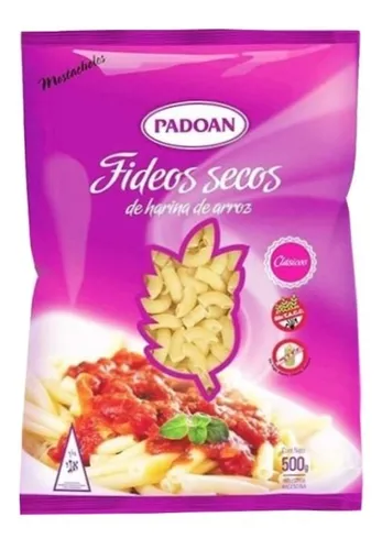 FIDEOS SECOS NATURAL x500g PADOAN