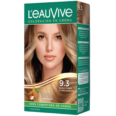 Coloracion 9.3 rubio claro claro dorado Leau Vive (10)