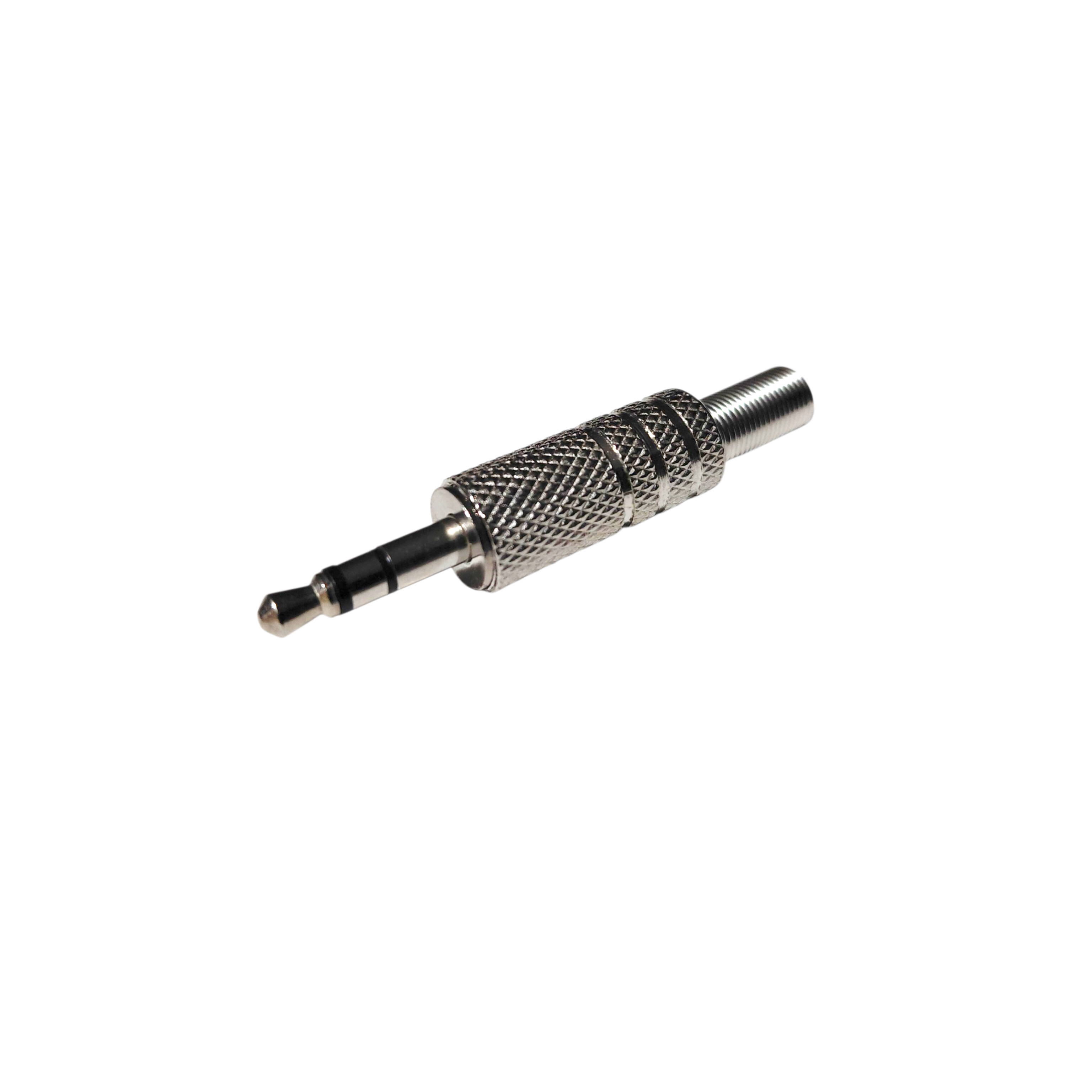 F106A-FICHA MINI PLUG 3,5 ESTEREO METAL