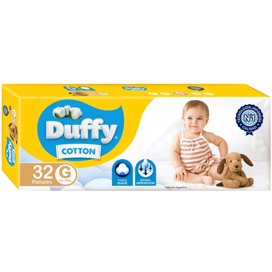 Pañal baby G 32u cotton Duffy (3)
