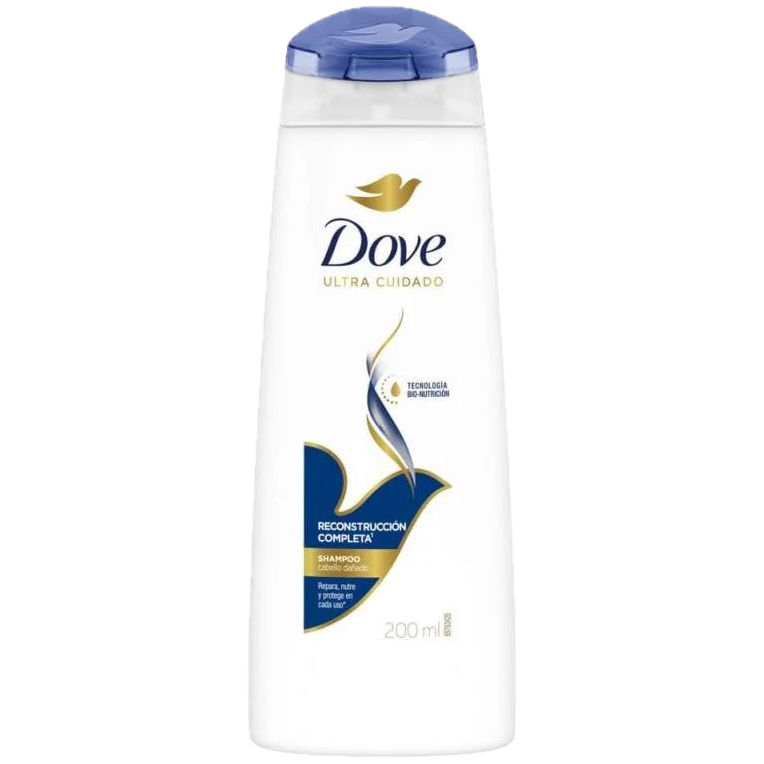 Shampoo 200ml reconstruccion completa Dove (12)