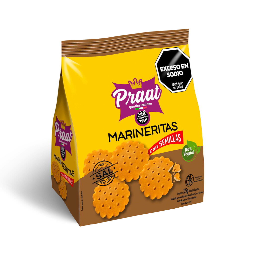 MARINERITAS C/SEMILLAS X 125 GRS PRAAT