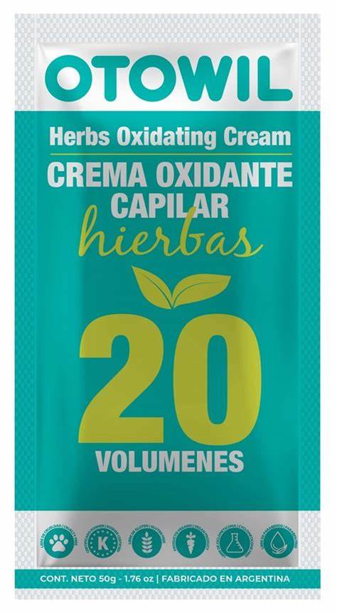 oxidante otowil 20vol crema oxidante capilar 50g ref0022