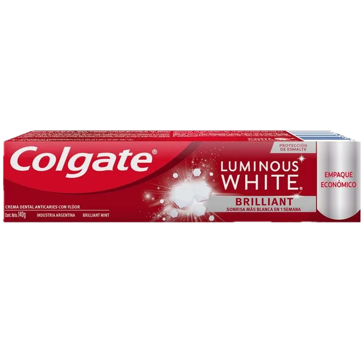 Dentifrico 140g luminous white Colgate (12)