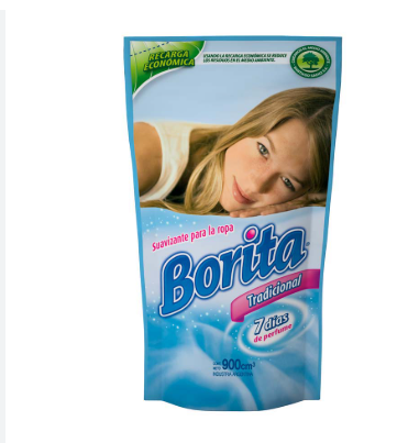 SUAVIZANTE ROPA BORITA 900cc TRADICIONAL -12-