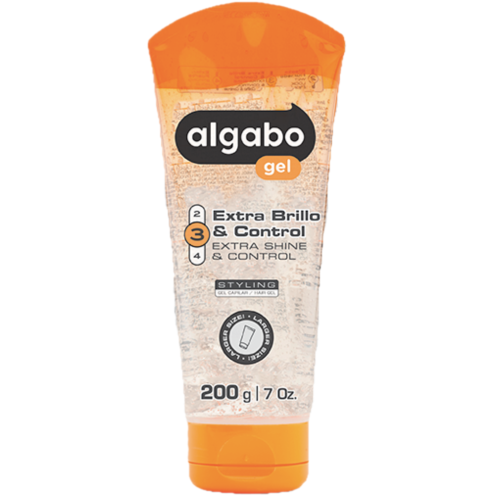 Gel capilar 200g extra brillo y control Algabo (12)