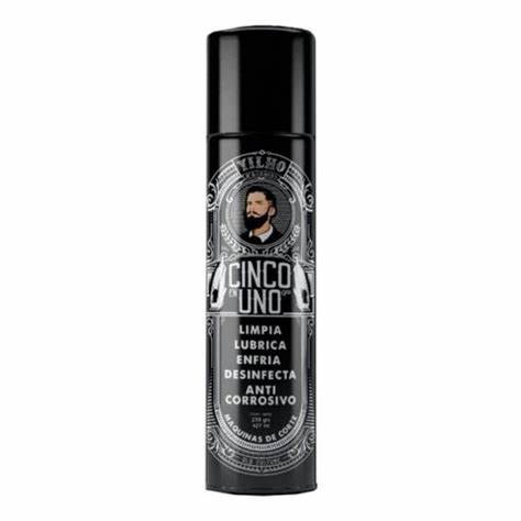 Aceite Lubricante 5 En 1 Yilho Barber 440ml NEGRO