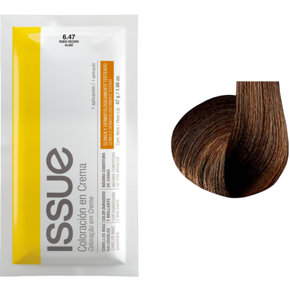 Coloracion 6.47 rubio oscuro glace Issue (12)