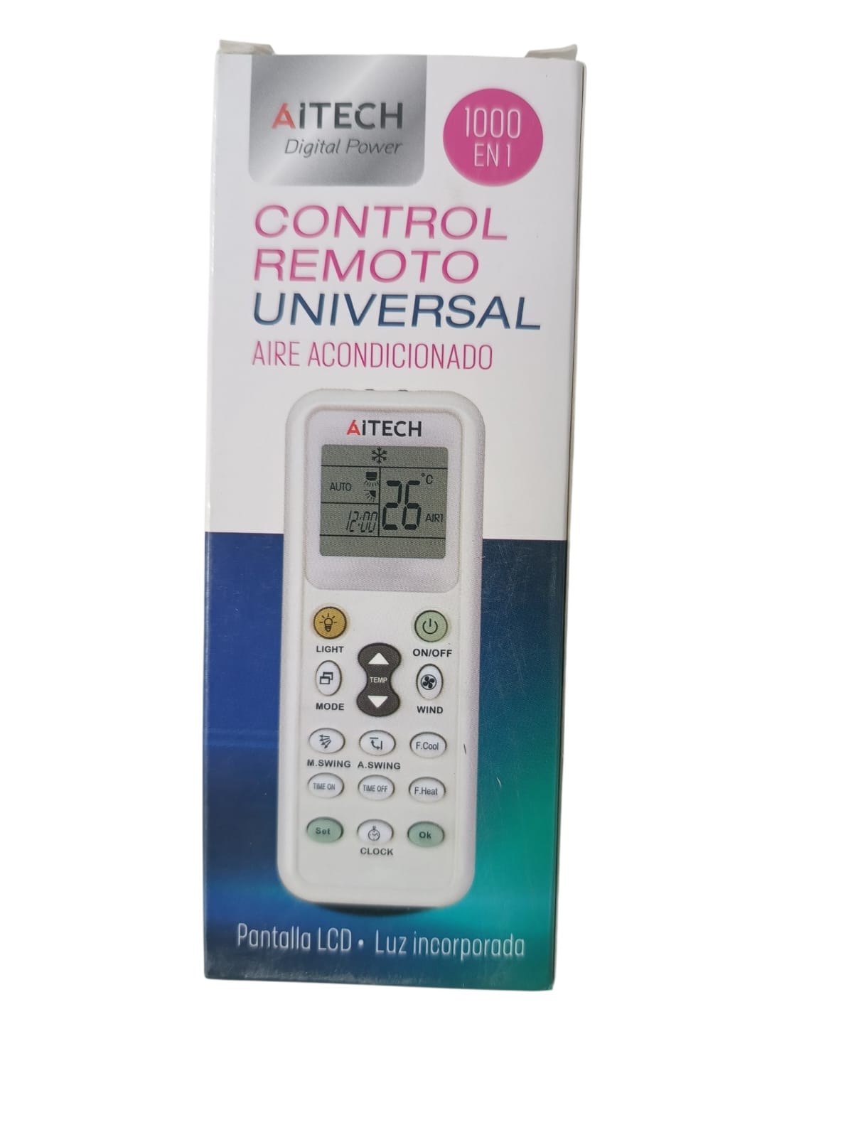 CONTROL DE AIRE ACONDICIONADO UNIVERSAL AITECH