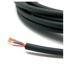 CBL26-CABLE MICRÓFONO BALANCEADO COBRE 2 CONDUCT 26 AWG NEGRO X 1 M