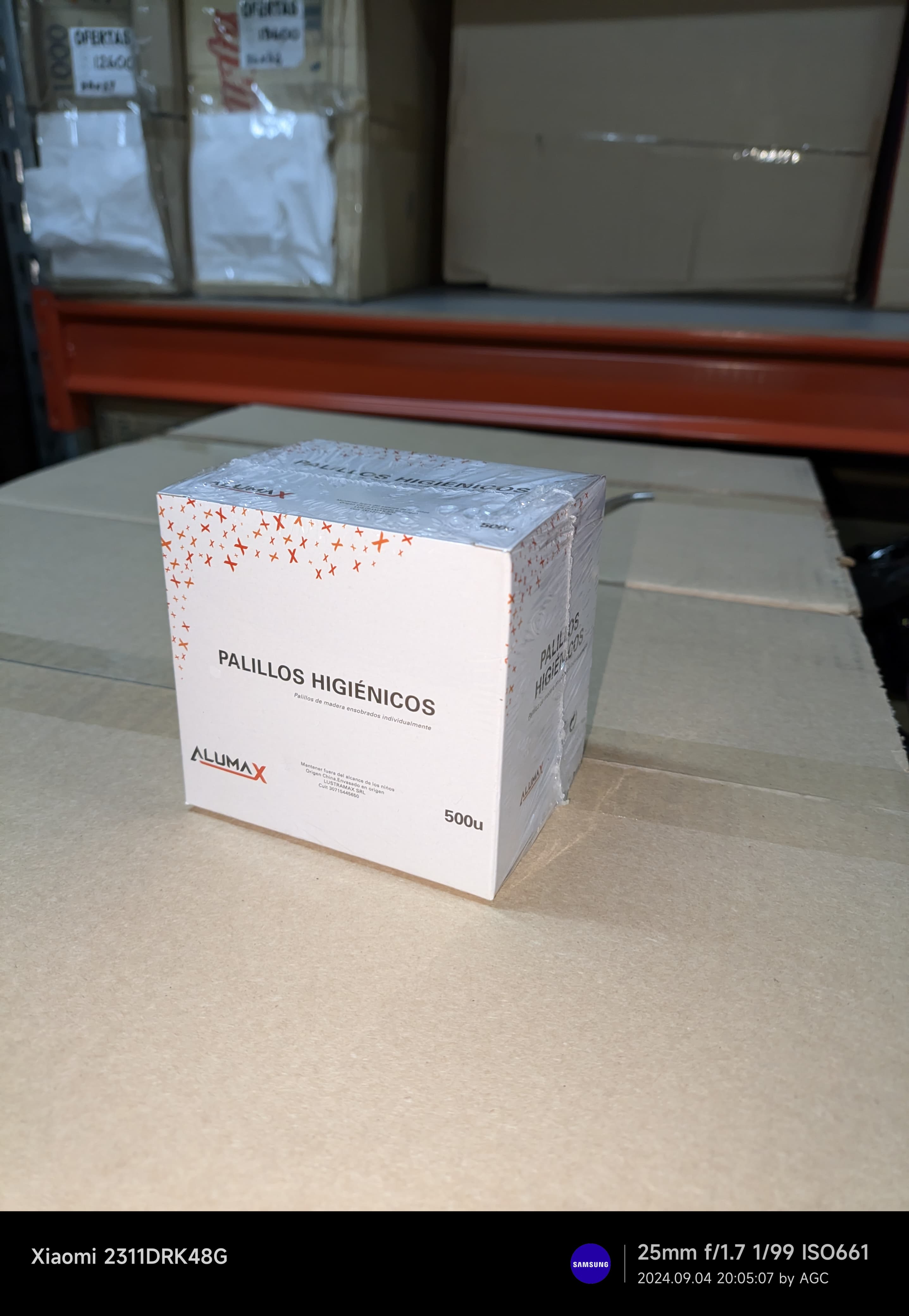 ESCARBADIENTES ENSOBRADOS ALUMAX 500U