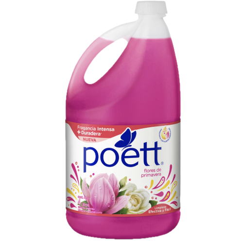 Desodorante p/ piso 4L flores de primavera Poett (3)