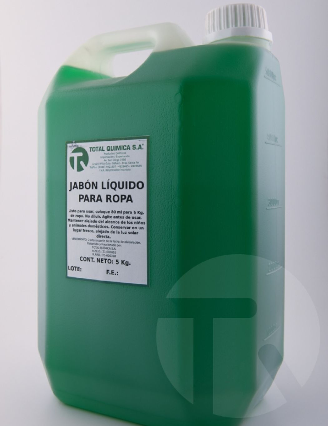 JABON LIQUIDO P/ROPA SANITIZANTE 5L
