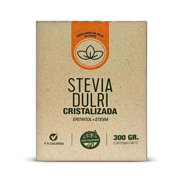 STEVIA CRISTALIZADA X 300 GRS DULRI