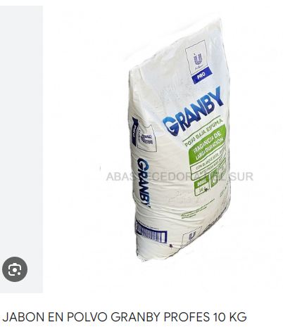 JABON EN POLVO GRAMBY 10 KG unilever
