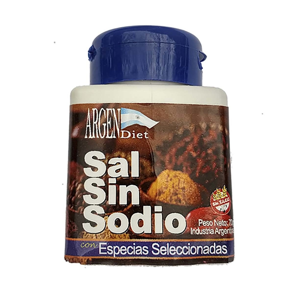 SAL S/SODIO CON ESPECIES X 70 GR ARGENDIET