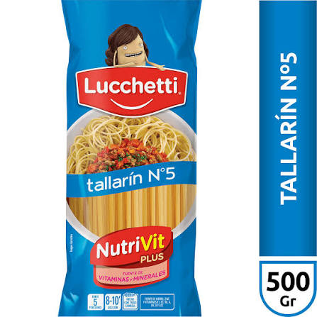 Fideos Lucchetti Tallarin x 500gr