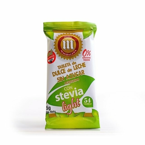 TABLETAS DULCE DE LECHE C/STEVIA DOÑA MAGDALENA