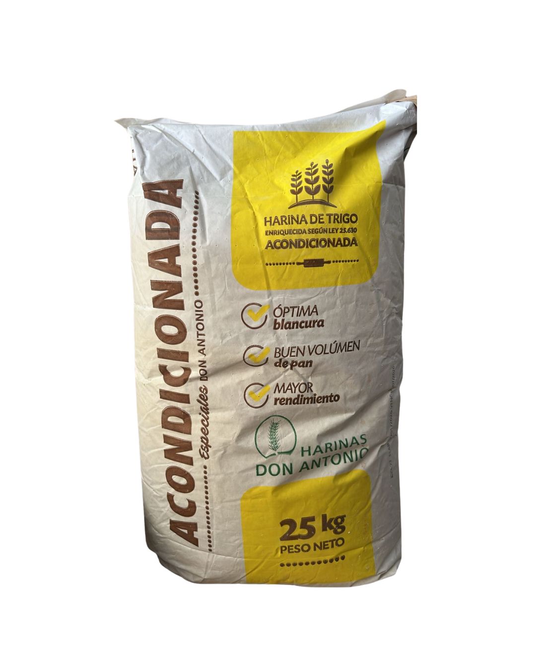 Harina acondicionada Don antonio x 25kg