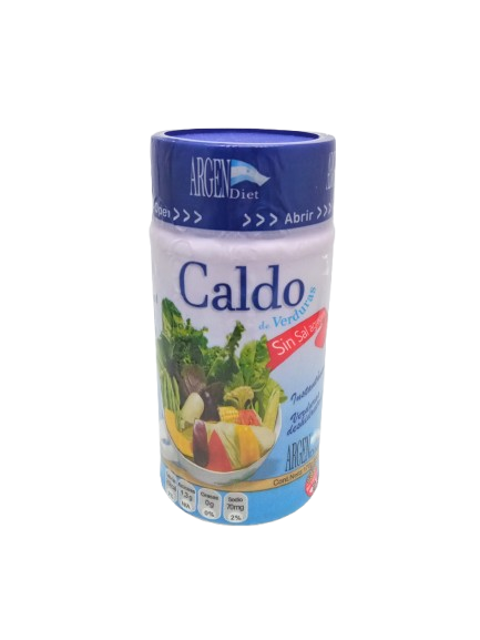 CALDO VERDURAS FRASCO S/SAL X 170 GR ARGENDIET