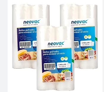 Envasar al vacio grofado ROLLO 28X500