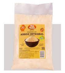 HARINA DE ARROZ INTEGRAL X500 GR YING YANG