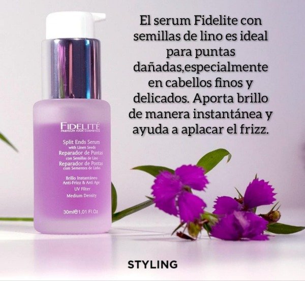 FIDELITE REPARADOR DE PUNTAS X30ML LINO