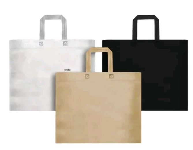 BOLSA FRISELINA 35X40 BLANCA / NEGRA / BEIGE