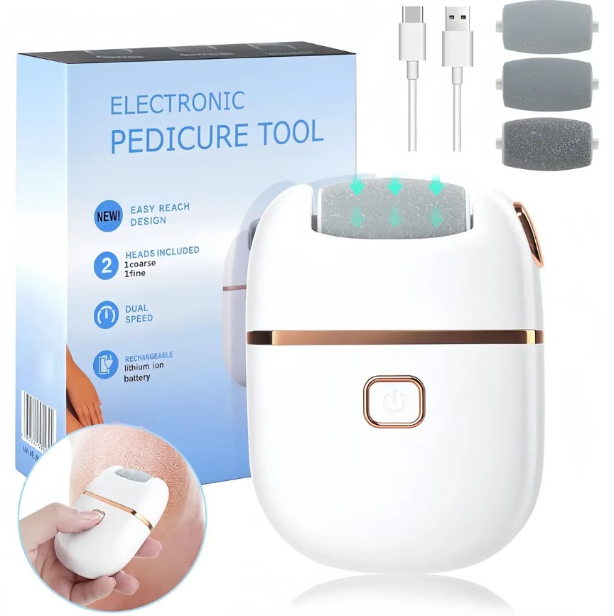 Exfoliador de pies - Carga USB