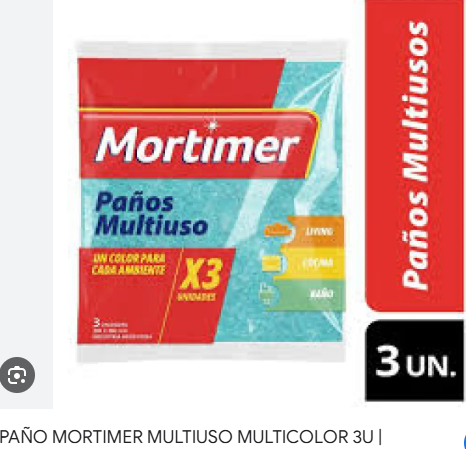 PAÑO MULTIUSO MORTIMER MULTICOLOR 3U
