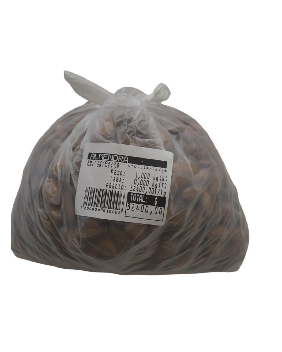 Almendras x 1kg