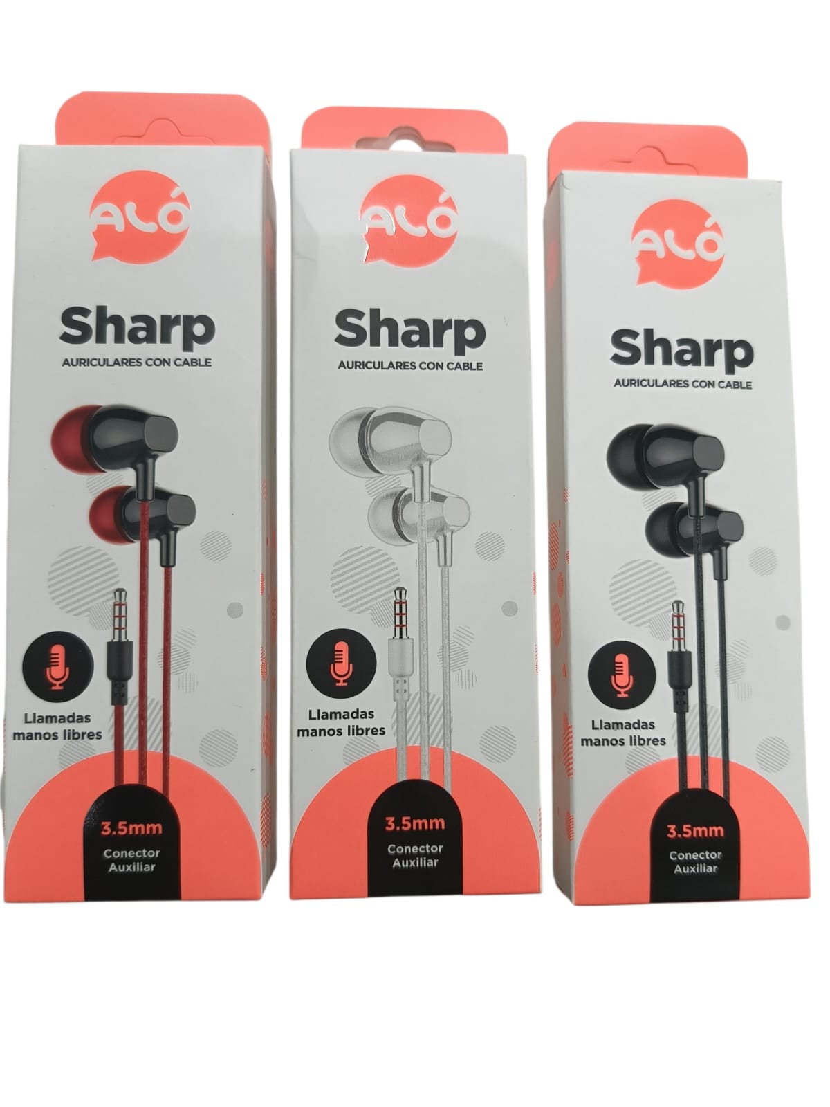 AURICULAR ALO SHARP 3.5MM