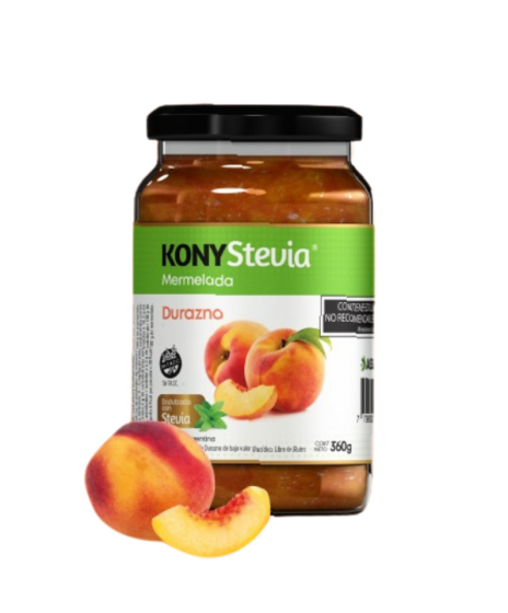 MERMELADA DE DURAZNO X 360 GR KONY