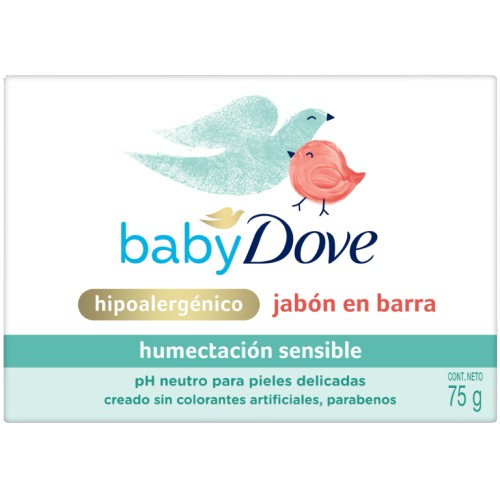 Jabon baby 75g humectacion sensible Dove (48)